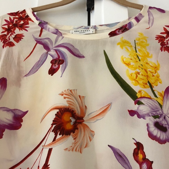 Equipment Tops - Equipment short sleeve blouse